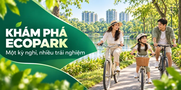 Khám phá Ecopark - một kỳ nghỉ, nhiều trải nghiệm
